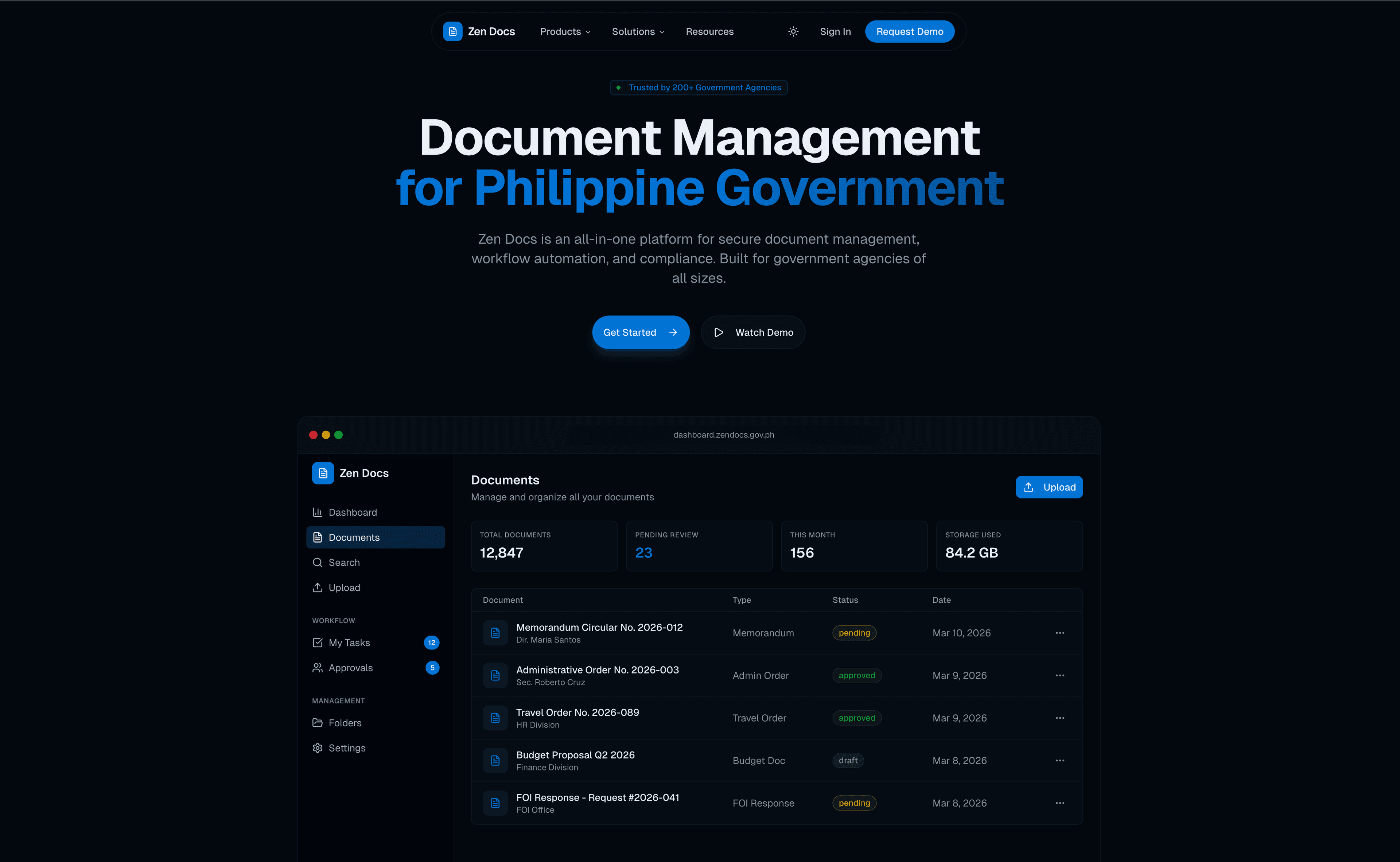Zen Docs - Document Management