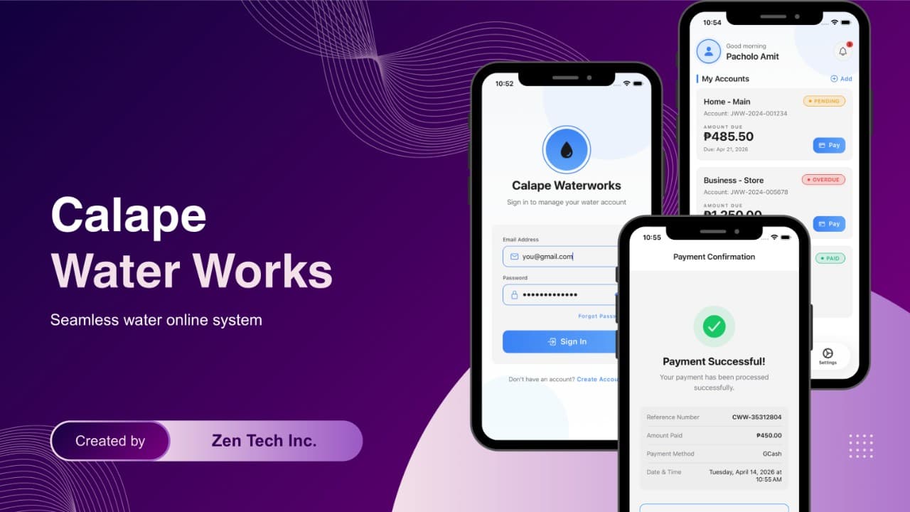 Calape Water Works Management System